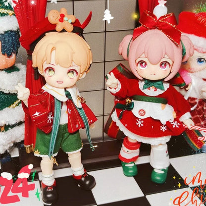 Original Nagi Jointly Movable Bjd Christmas Gift Kindergarten Wishing Party Series Action Figure Model Garage Kit Kid Xmas Toy