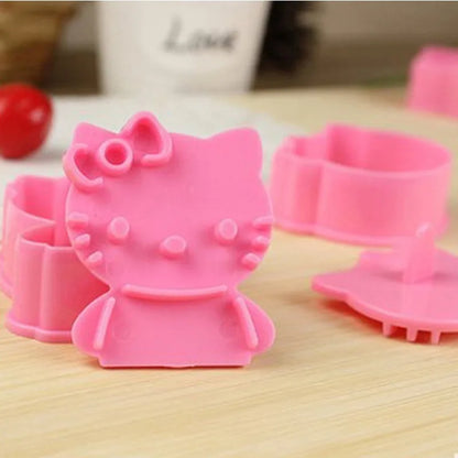 Sanrio Hello Kitty  Cookies Mold Set Party Dim Sum Cute Cartoon Hello Kitty Cookie Dumpling Baking Tool Gifts