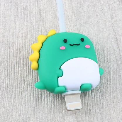 Anime Cable Protector For iPhone Cartoon Charger Protector Cable Winder Cute Organizer Data Line Protective Cover