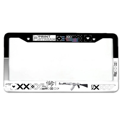 1 pc American specification license plate frame aluminum alloy Canada Mexico General