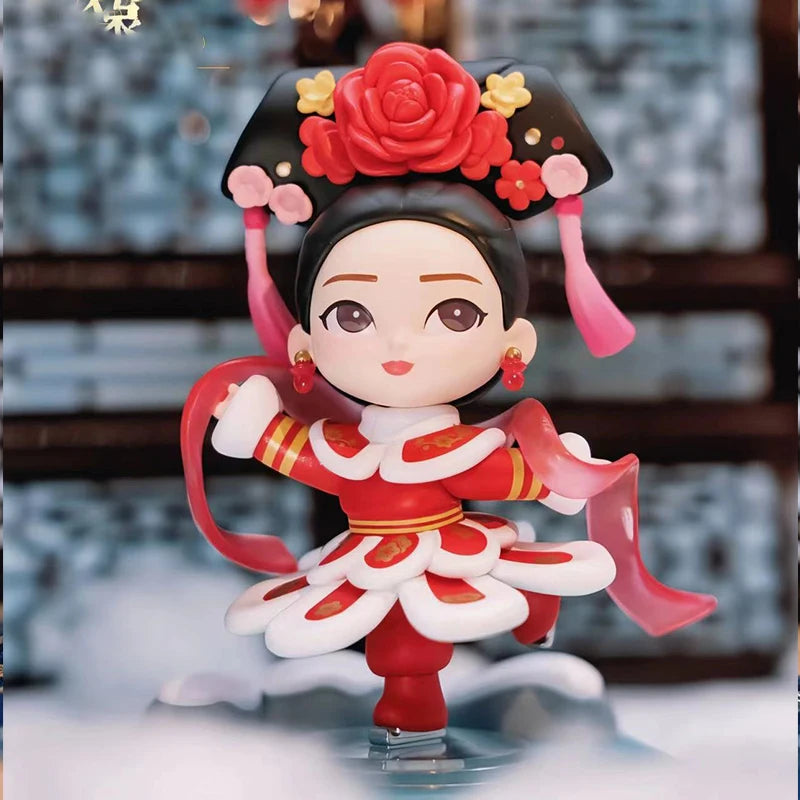 Genuine Legend Of Zhen Huan Ii Series Blind Box Play Doll Chinses Style Action Figurine Surprise Blind Box Girl'S Birthday Gift