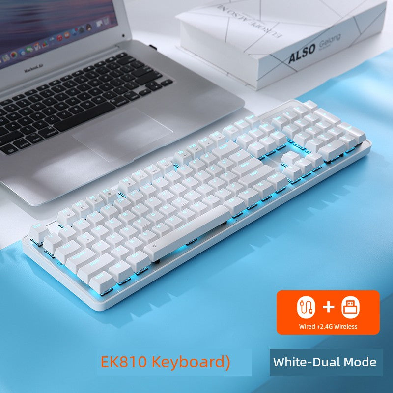 Dearyou Ek810 Black, Blue and Red Wired Mechanical Keyboard