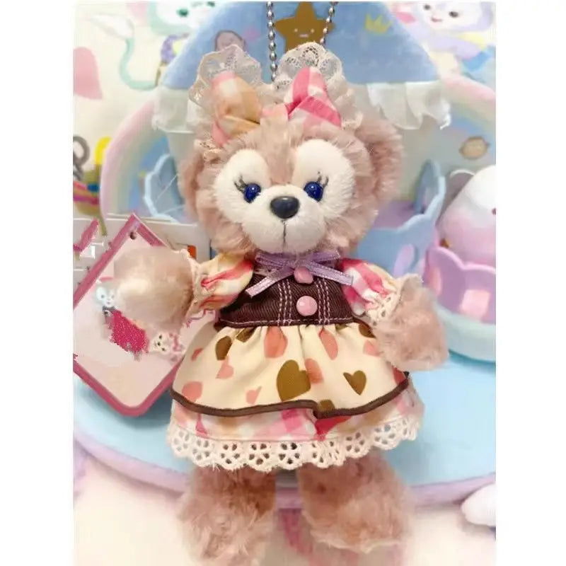 New Kawaii Disney Shelliemay Duffy Stellalou Plush Doll Pendant Messenger Bag Small Pendant Key Chain Girl Heart Christmas Gifts