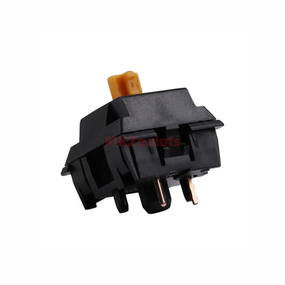 Gazzew Boba BLACK U4t V2 Thocky Tactile Switches for Mechanical Keyboard Customization 5pin 62g 68g Bottom