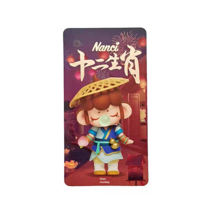 Authentic Ruolai NANC's Nancy 12 Zodiac Series Blind Box Attribute Girl Cute Ornaments