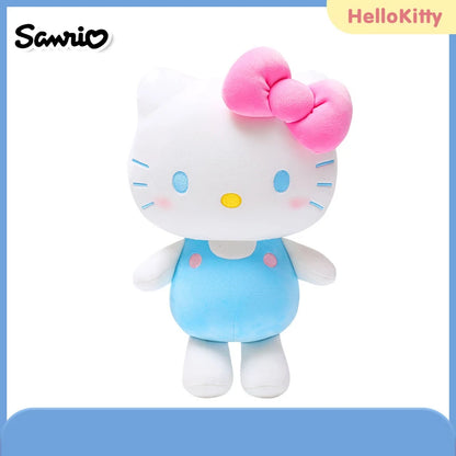 Sanrio Hello Kitty Anime Kuromi Melody Cartoon Cute Plush Stuffed Toys Soft Pillow Plushies Keyring Doll Birthday Gifts For Girl