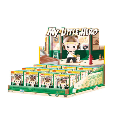 POP MART HACIPUPU My Little Hero Series Mystery Box 1PC/12PCS POPMART Blind Box Action Figure Cute Toy Collectible Figurine