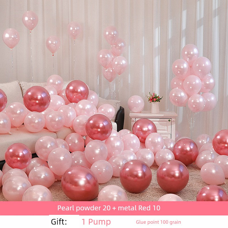 Internet Celebrity Pink for Birthdays and Valentine's Days Proposal Declaration Balloon