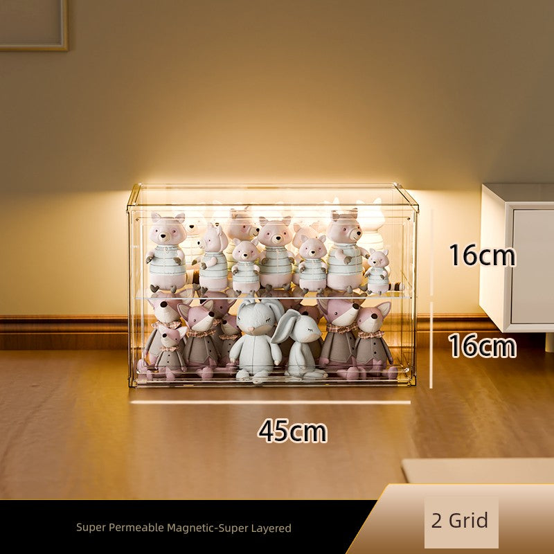 Stuffed Toy Display Cabinet Lingna Beier Storage Box