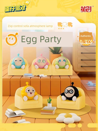 Egg Puff Party Talking Night Light Boys and Girls Peripheral