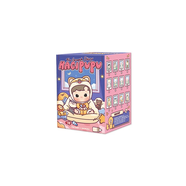 POP MART HACIPUPU The Growth Diary Series Blind Box Toys Kawaii Anime Characters Surprise Mystery Box Doll Girl Gift Birthday