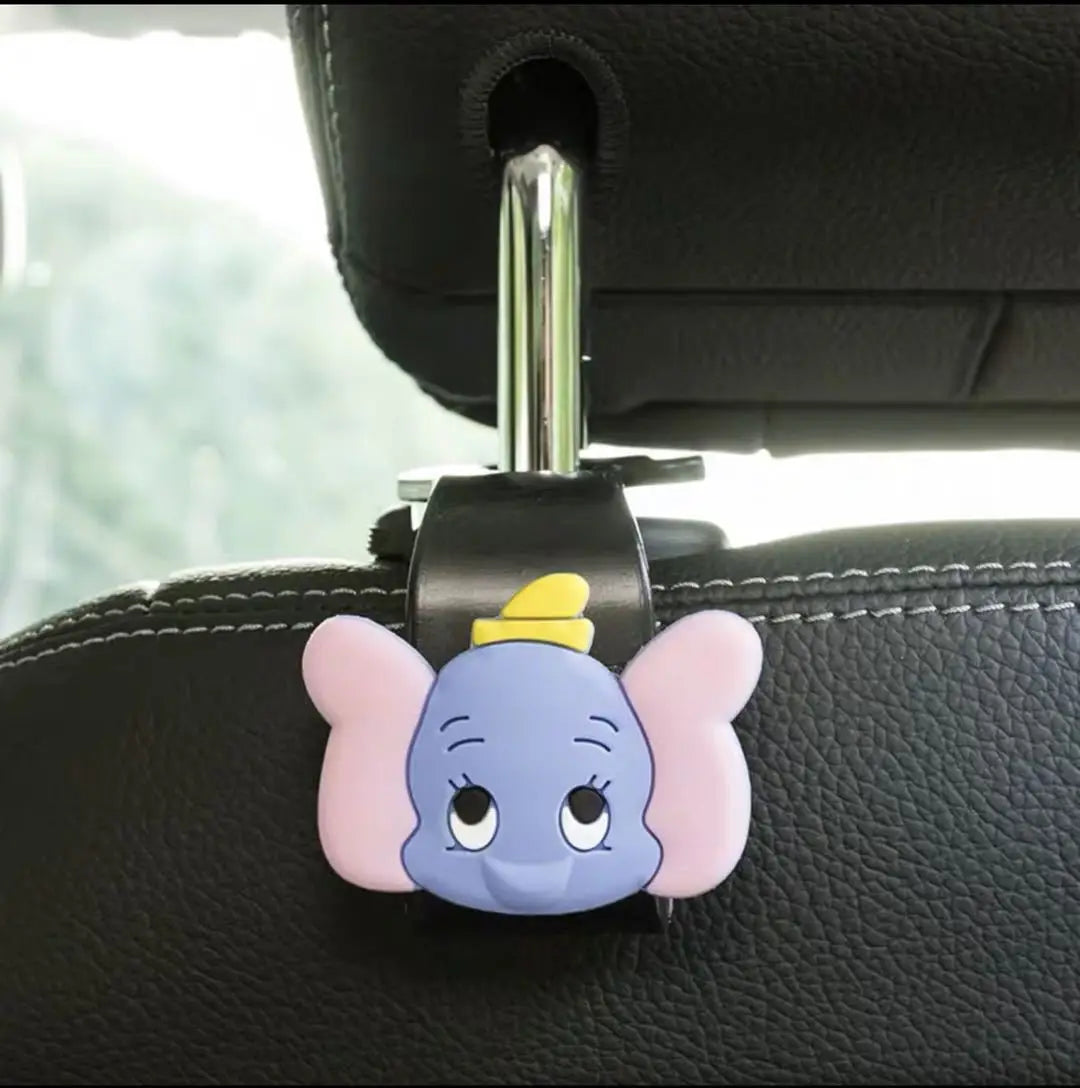 Cartoon Creativity Car Accessories Mickey Minnie Mouse Car Interior Decor Accessories Individuality Seat Hook Car Hook Kawaii