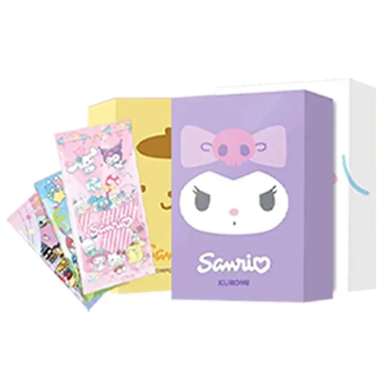 Genuinely Sanrio Card Life Diary Sanrio Family Coolomi Life Diary HelloKitty Pink Cute Anime Card Collection Card Kids Toy Gift