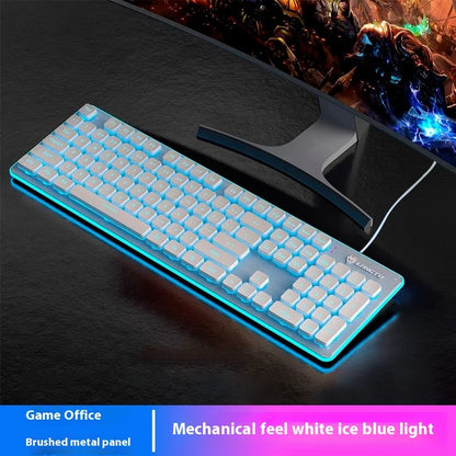 Langtu L1 Mechanical Keyboard Feels Silent Wireless Keyboard Quiet Quiet Desktop Notebook E -Sports Game Office