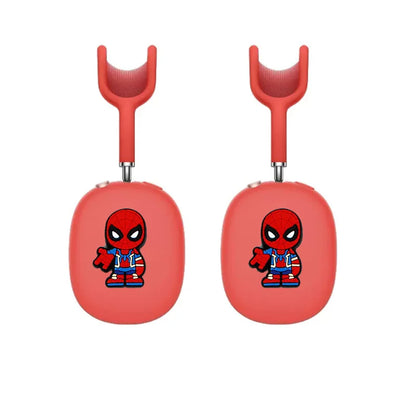 DIY Cartoon Marvel Batman Earphone Case for Apple AirPods Max Earmuff Silicone Protective Cover for AirPods Max Earphone Case