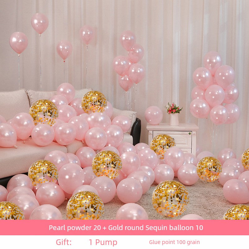 Internet Celebrity Pink for Birthdays and Valentine's Days Proposal Declaration Balloon