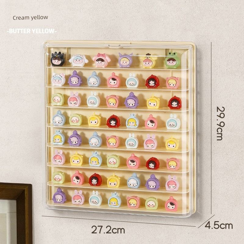 Cute Grain Wall-Mounted Decoration Toys Display Rack Display Box