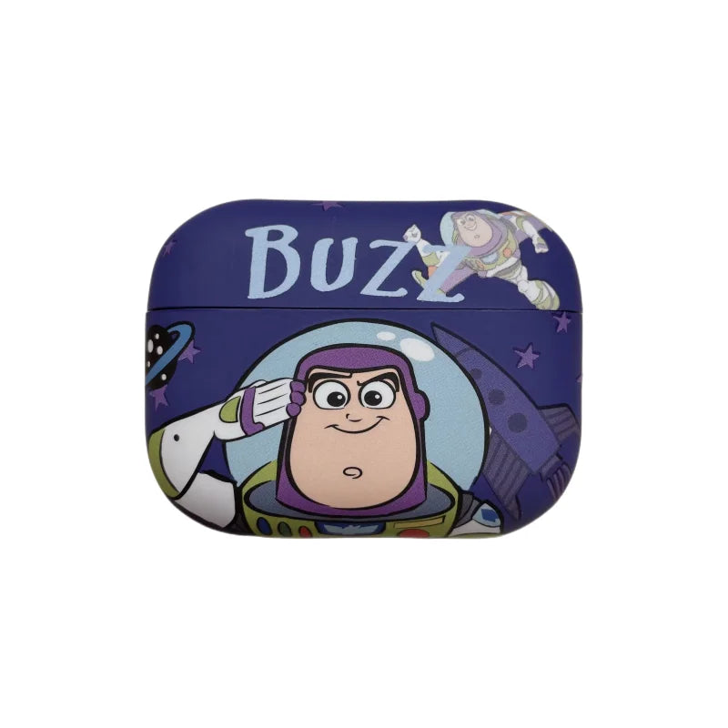 Cute Cartoon Toy Story Buzz Lightyear Earphone Case For Airpods 2 3rd pro pro2 4 Bluetooth Wireless Headphone Cover Gifts