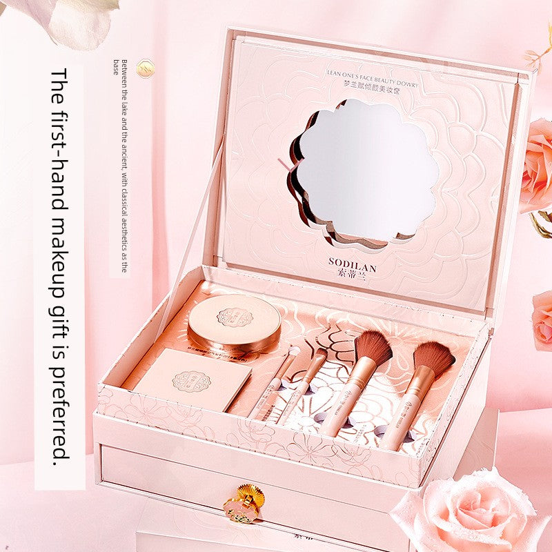 Menglan Fu Beautiful Makeup Items 13-Piece Christmas Gift Birthday Gift for Girlfriend Girlfriends' Gift for Wife