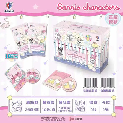 HelloKitty Card Global Travel Theme Collection Cards Sanrio Series Pink Cute Cards Genuine Authorized Collection Card