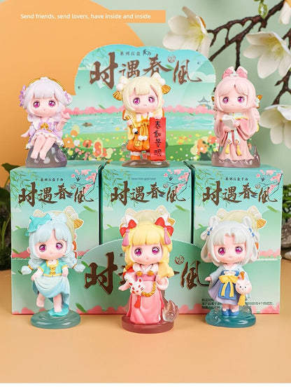 Chinese Ancient Style Chinese Fad Blind Box Cute Ornaments Girls Hand Office