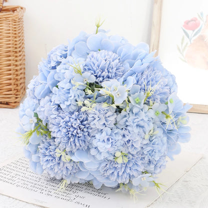 28cm Passion Fruit Bouquet Rose Artificial Flower Furniture Living Room Decoration Wedding Bride's Home Hand-Held Flower Decor