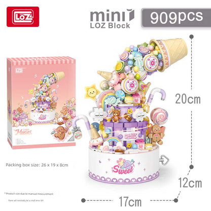 Loz Small Particle Building Blocks Kids Toy Christmas Gift Assemble for Girls Valentine's Day Birthday Gift