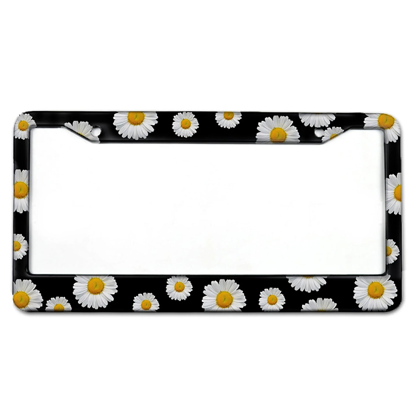 Universal Aluminum Alloy US Car License Plate Frame Cover Auto Accessory Waterproof Number Plate Holder Car Decoration2023