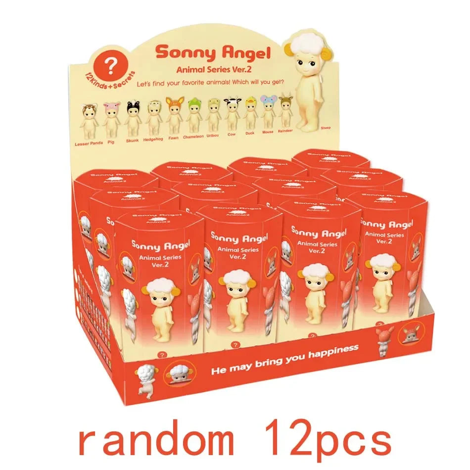 Collection 57Style Sonny Angel Blind Box Dreaming Series Mini Anime Figure Ornaments Dolls Fans Children Christmas Birthday Gift