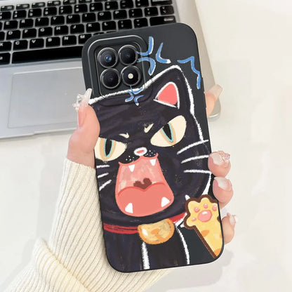 Lens Protective Case For Realme 8i RMX3151 Cute Cartoon Soft Silicone Back Cover For Realme8i Phone Cases