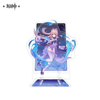 Sunsyea Genshin Impact Official Merch miHoYo Original Authentic QSZH Acrylic Phone Stand Xiao Ganyu Tartaglia Venti Klee