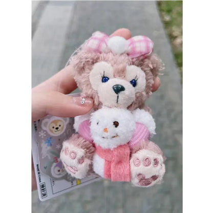 New Kawaii Disney Shelliemay Duffy Stellalou Plush Doll Pendant Messenger Bag Small Pendant Key Chain Girl Heart Christmas Gifts