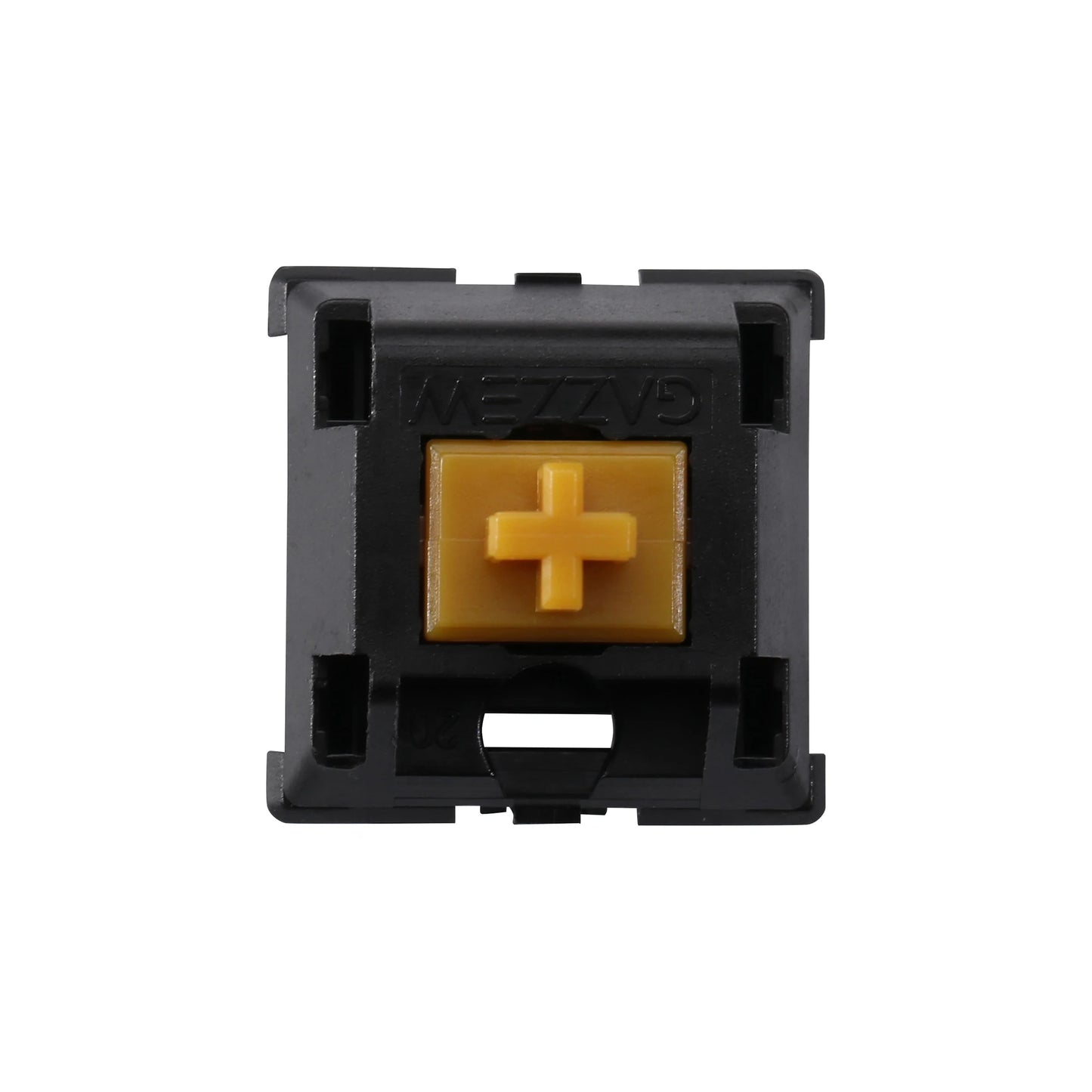 Gazzew Boba BLACK U4t V2 Thocky Tactile Switches for Mechanical Keyboard Customization 5pin 62g 68g Bottom