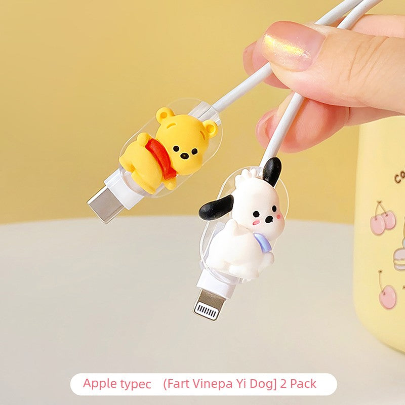 Apple Android Vivo USB USB Cable Protection Sleeve