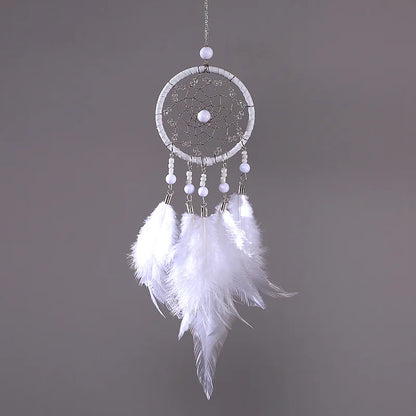 Dream Catcher Car Hanging Ornaments Feather Car Mirror Pendant Car Accessories For Girls Home Auto Interior Decor Car Pendants