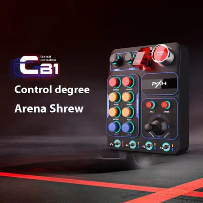 PXN CB1 EURO Truck Simulator Central Control Box Multifunctional Key Control Box Racing Simulator Custom Racing Game Accessories