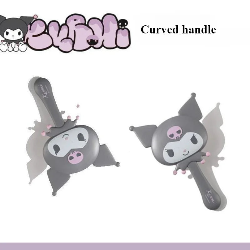 Miniso Massage Air Bag Comb Scalp Fluffy Portable Cartoon Kuromi Long Hair  Anti-static Children's Birthday Gift Kawaii Toy