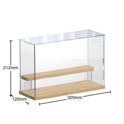 Acrylic Storage Box Blind Box Doll Toys Gift Display Rack Cosmetic Perfume Storage Shelf Home Decor Organizer Stand 2-4 Tiers