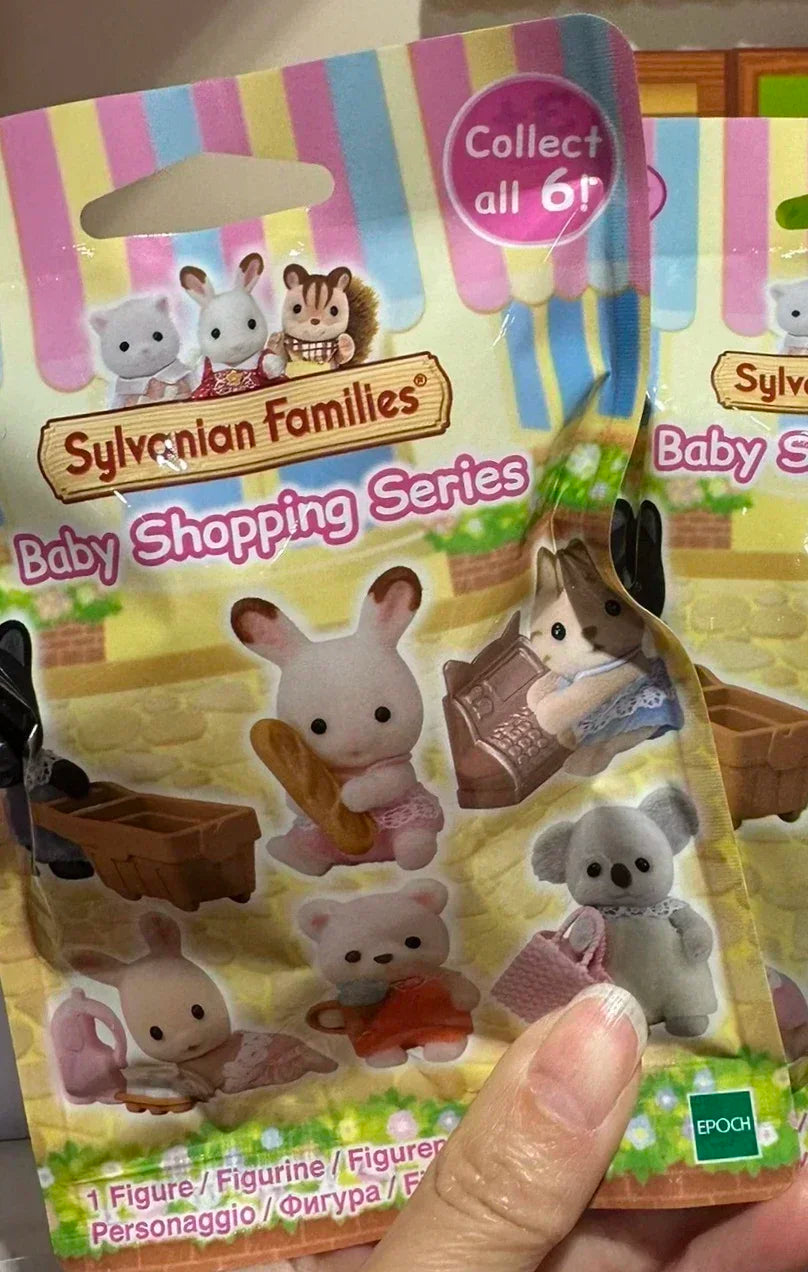 Sylvanian Families Blind Box Baby Mini Figure Dress Up Forest Family Cake Mystery Box Lucky Bag Cute Birthday Gifts For Children