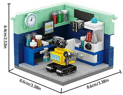 House Building Blocks Mini City Store Street View Snack Street Children's Toys Boys and Girls Gifts Compatible With Lego