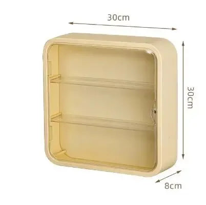 Wall Mounted Doll Blind Box Storage Display Rack Magnetic Suction Figurine Display Cabinet Dustproof Doll Blind Box Storage Box