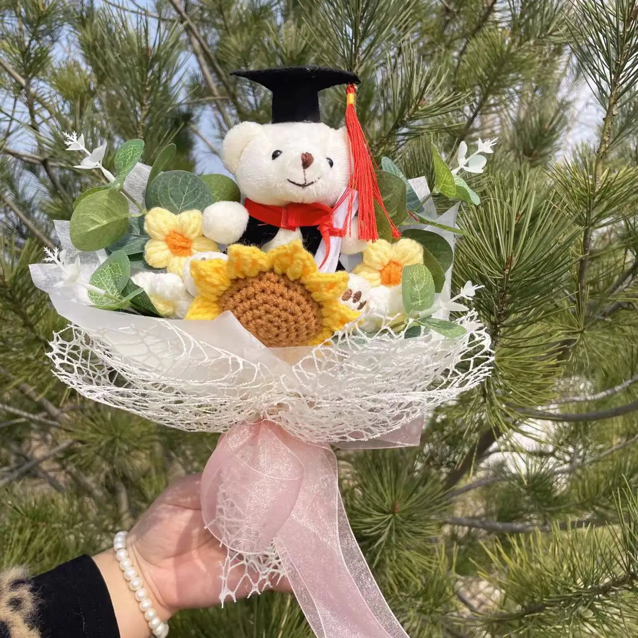 Cartoon Anime Series Plush Kids Toys Graduation Bouquet Children's Day Valentine's Day  Birthday Christmas Graduation Gifts