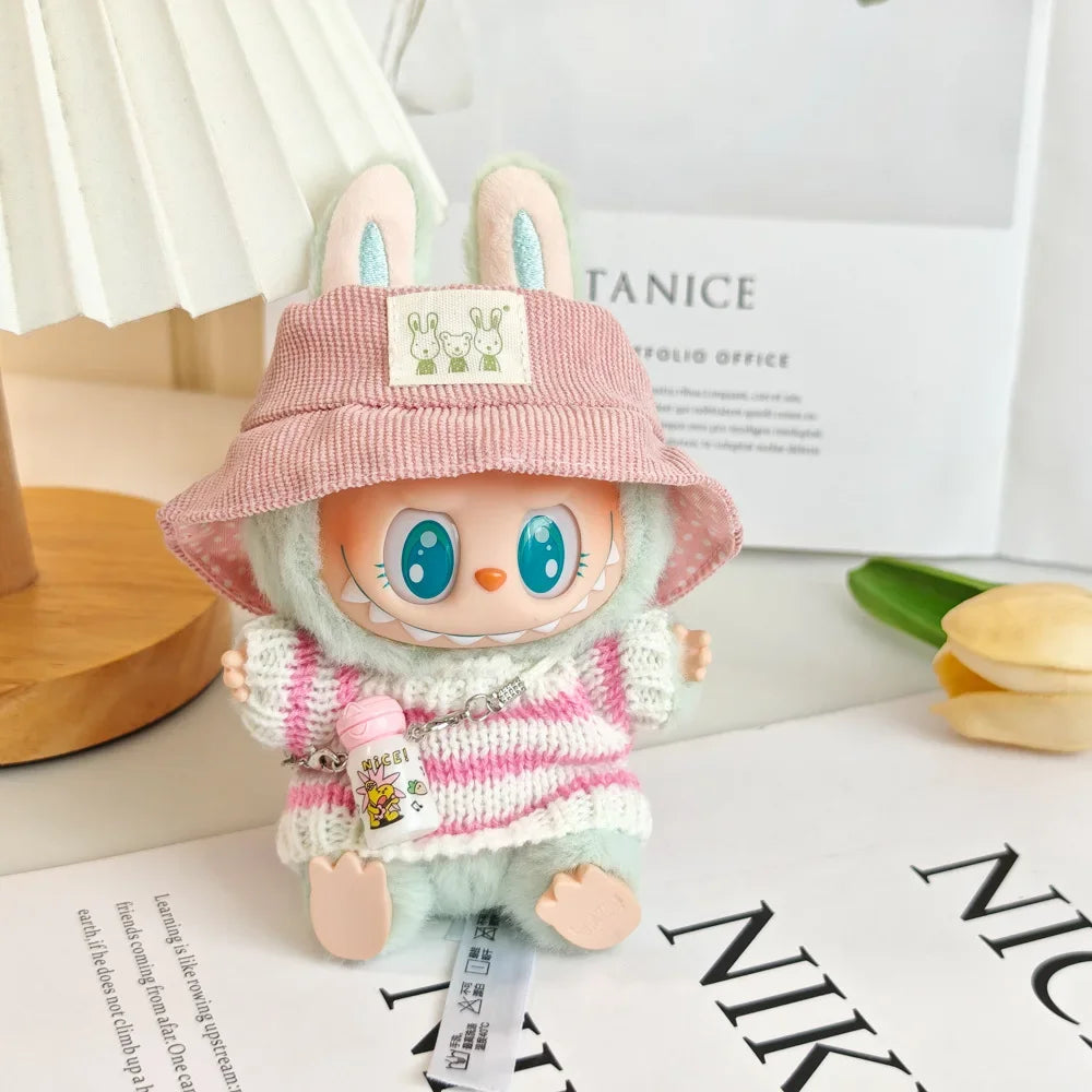 Plush Doll'S Clothes Outfit Accessories For Korea Kpop Exo Labubu V1 V2 Idol Dolls Sitting Party Princess Dress Clothing Gift