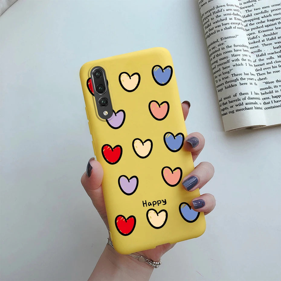 For Huawei P20 Pro Case TPU Soft Silicone Fashion Marble Phone Case For HuaweiP20 Pro P 20 P20Pro CLT-L29 Cover Coque Funda Para