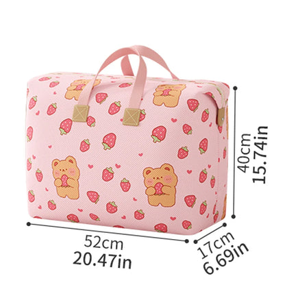 Multifunctional storage bag Large capacity luggage moving bag Foldable portable clothing storage bag Tidy bedroom dormitory