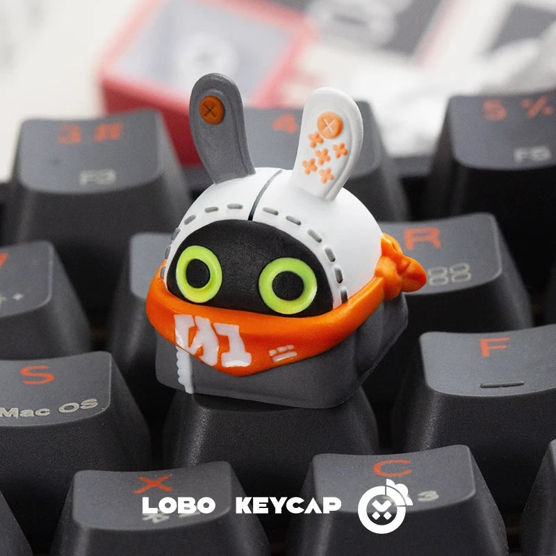 Zenless Zone Zero Bangboo Keycap Anime Mechanical Keayboard Keycap Resin Art Cute Keycaps For PC Gamer Custom Accessories Gift