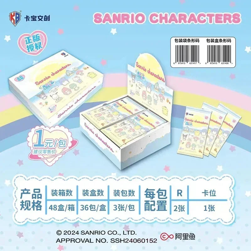 Genuinely Sanrio Card Life Diary Sanrio Family Coolomi Life Diary HelloKitty Pink Cute Anime Card Collection Card Kids Toy Gift