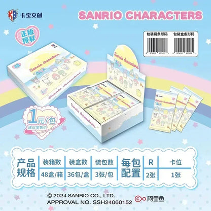 Genuinely Sanrio Card Life Diary Sanrio Family Coolomi Life Diary HelloKitty Pink Cute Anime Card Collection Card Kids Toy Gift