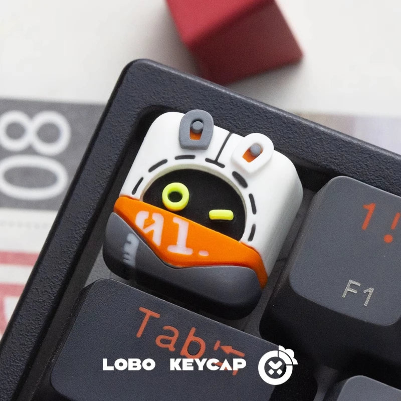 Zenless Zone Zero Bangboo Keycap Anime Mechanical Keayboard Keycap Resin Art Cute Keycaps For PC Gamer Custom Accessories Gift