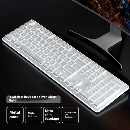 Langtu L1 Mechanical Keyboard Feels Silent Wireless Keyboard Quiet Quiet Desktop Notebook E -Sports Game Office